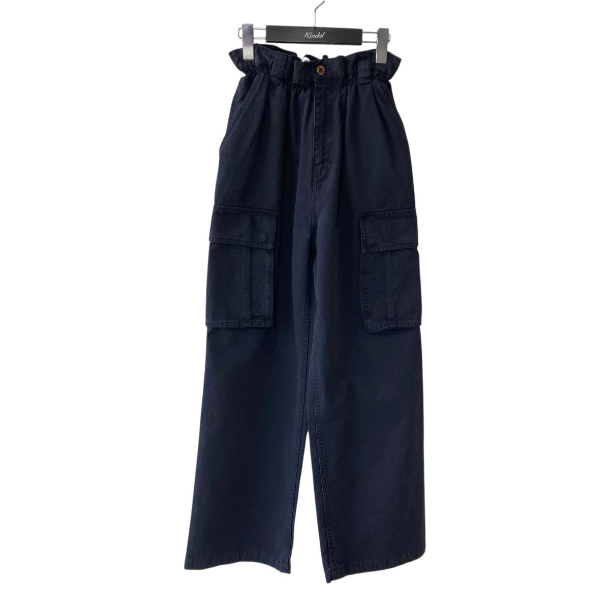 オープニング 大放出セール MIU(ミュウミュウ) MIU Cotton pantsデニム cargo gabardine パンツ