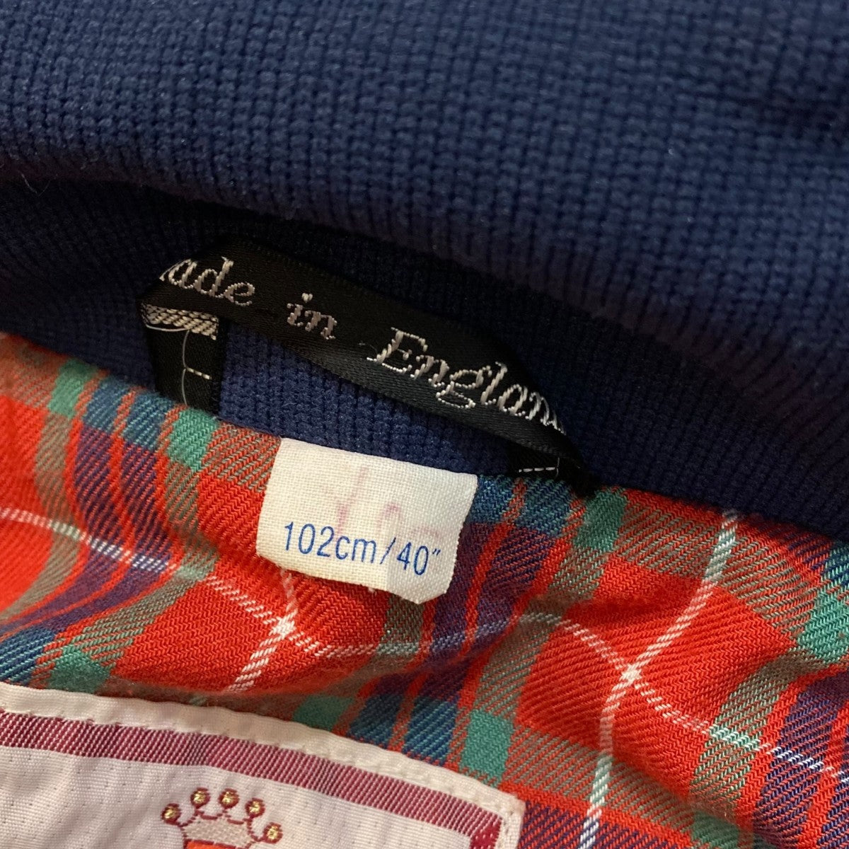 BARACUTA(バラクータ) 80s G9ジップアップブルゾン ネイビー