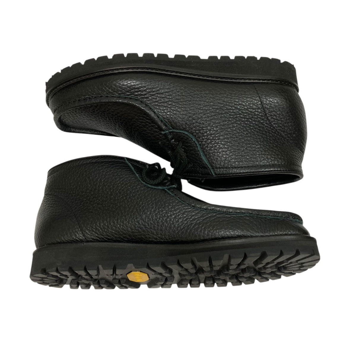 STOCK NO．(ストックナンバー) BLACK EMBOSSEDモカシンブーツ