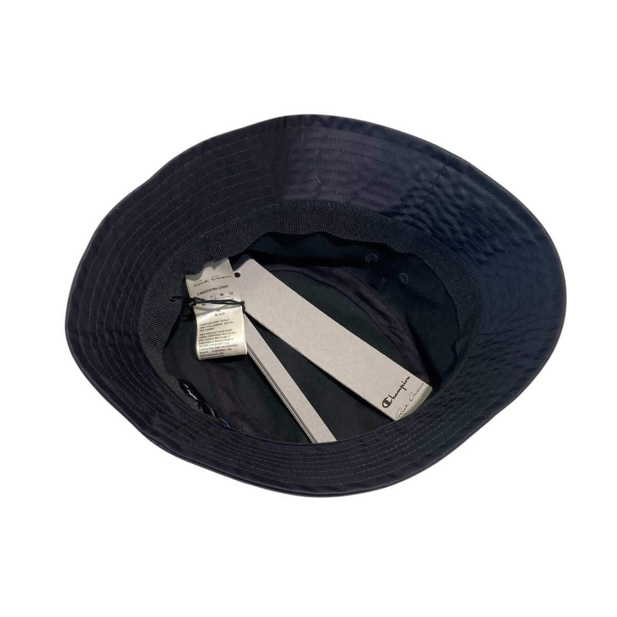 RICK OWENS×Champion GILLIGAN HATバケットハットCM02C5795-CHNY