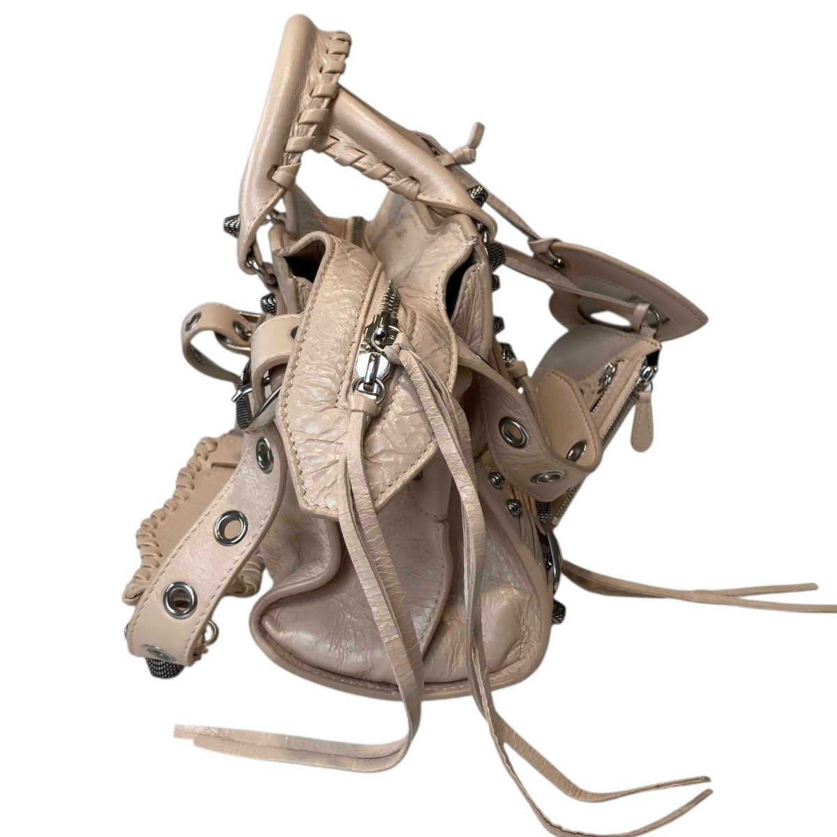 BALENCIAGA NEO CAGOLE XSレザー 2WAYハンドバッグ700940 古着・中古-3枚目のアイテム画像