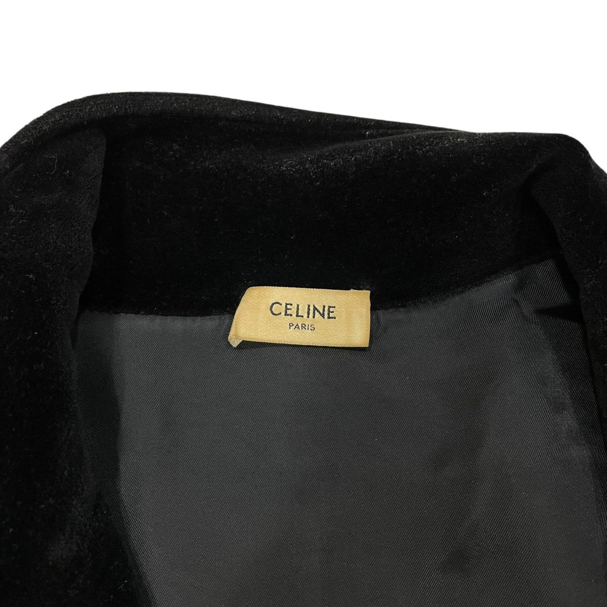 CELINE(セリーヌ) ベルベット トラックジャケット 2Y69B748Q 2Y69B748Q
