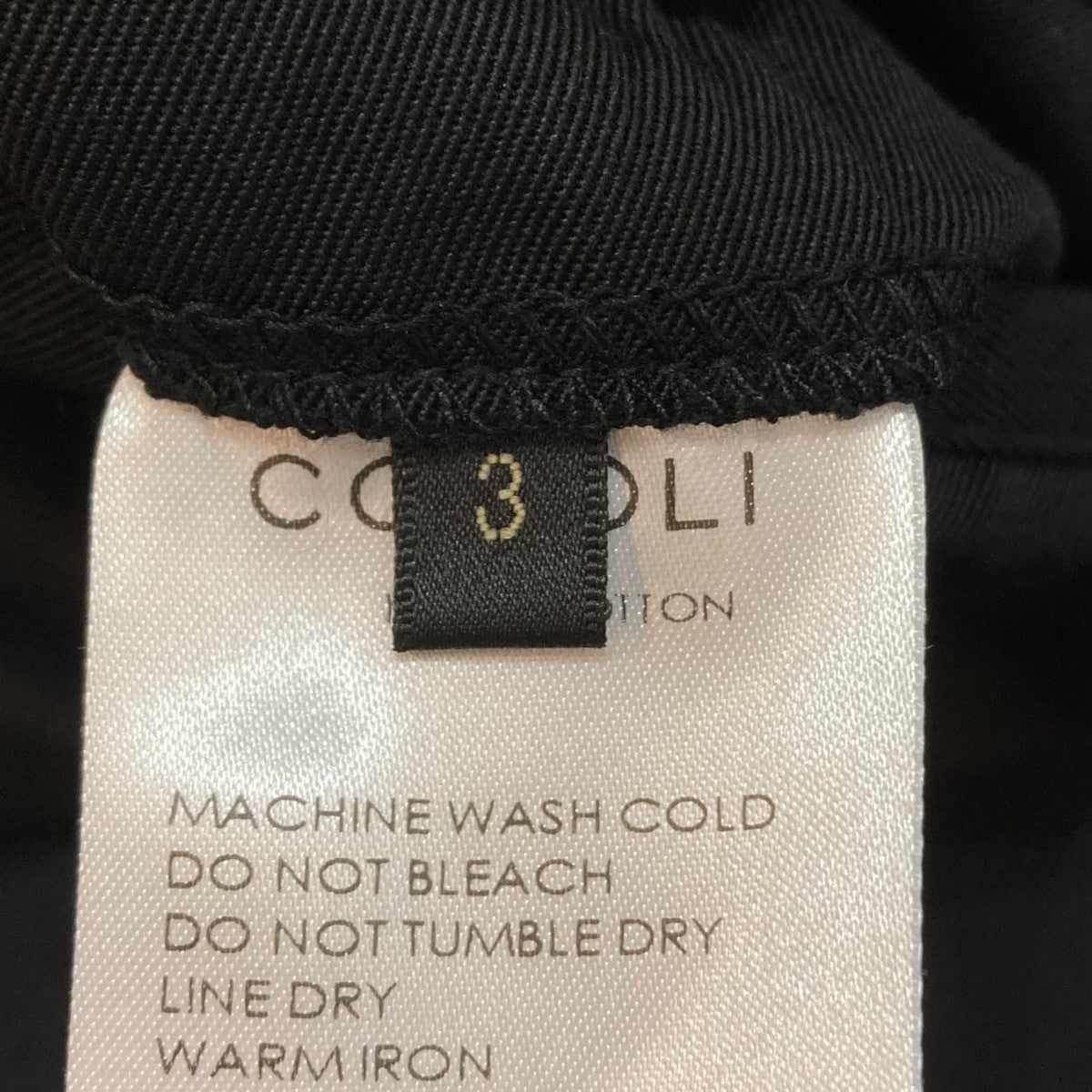 COMOLI(コモリ) 23SSコットンギャバワークパンツX01-03014 X01-03014