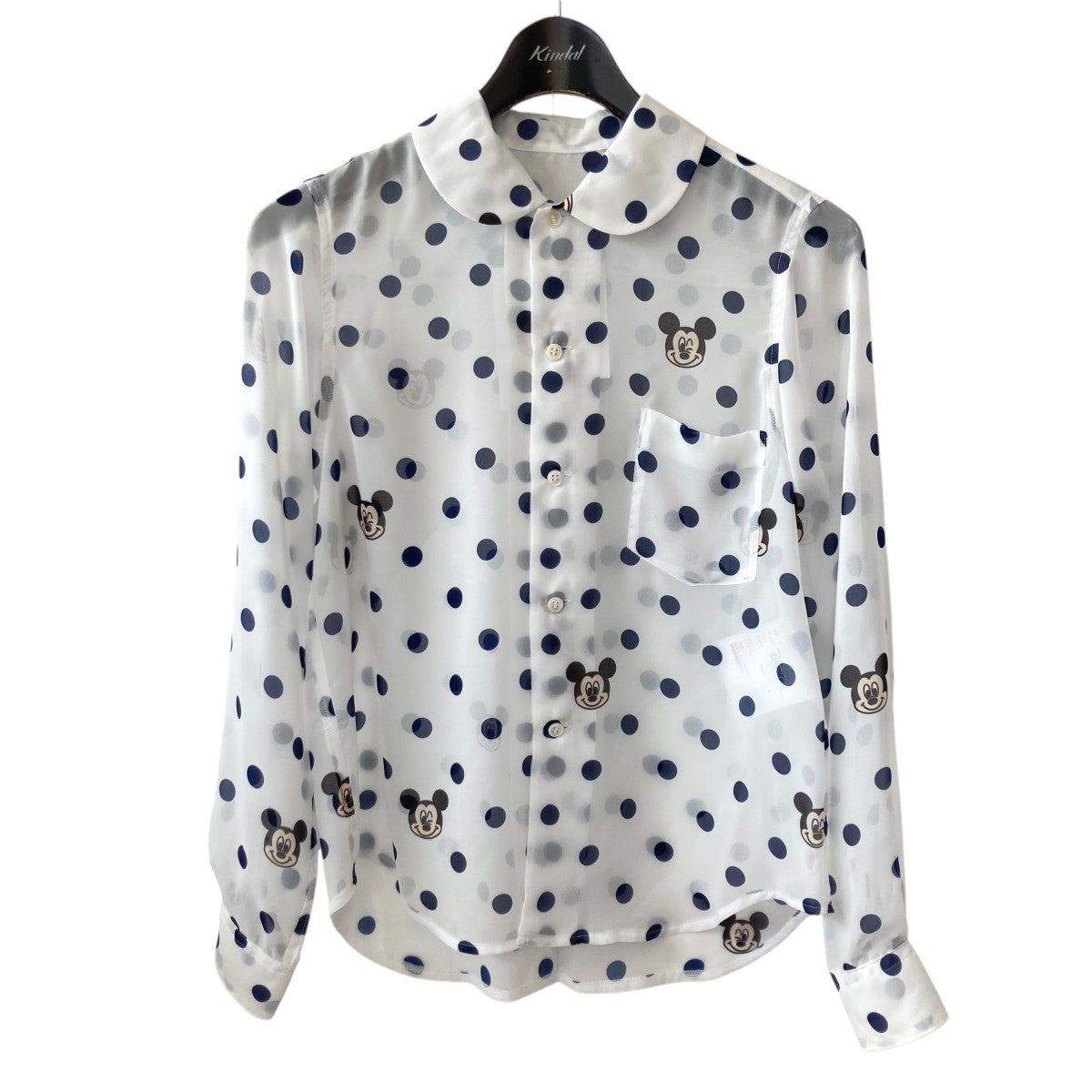 ★tricot COMME des GARCONS ドット柄ブラウス tricot COMME des GARCONS】トリココムデギャルソン『水玉柄