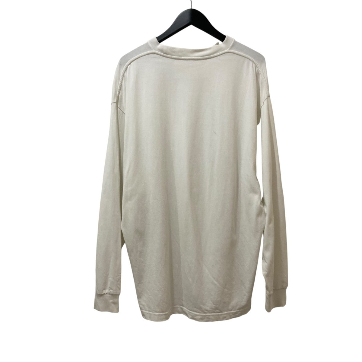 【早い者勝ち】nonnotte ウールコットン　カバーオール　ホワイト　希少 NONNOTTE(ノノット) Tapered Oversized 長袖TシャツN-24S-048 N