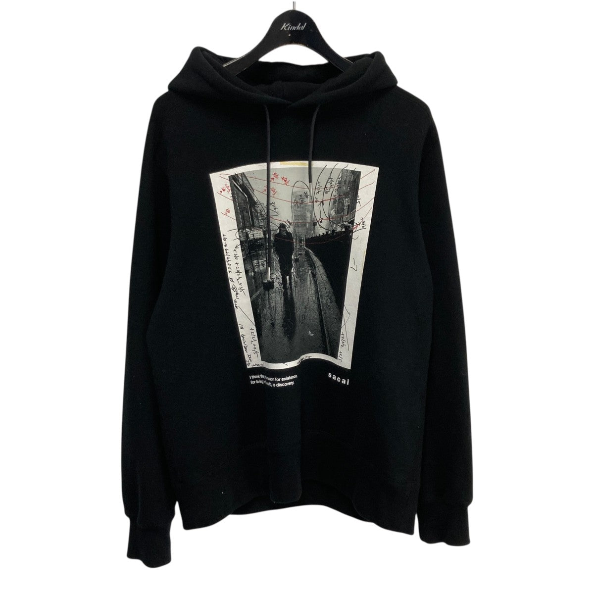 楽天市場】sacai サカイ 21-05403 ﾌﾞﾗｯｸ ﾊｰﾌｽﾘｰﾌﾞ ﾎﾞﾝﾊﾞｰｼﾞｬｹｯﾄ