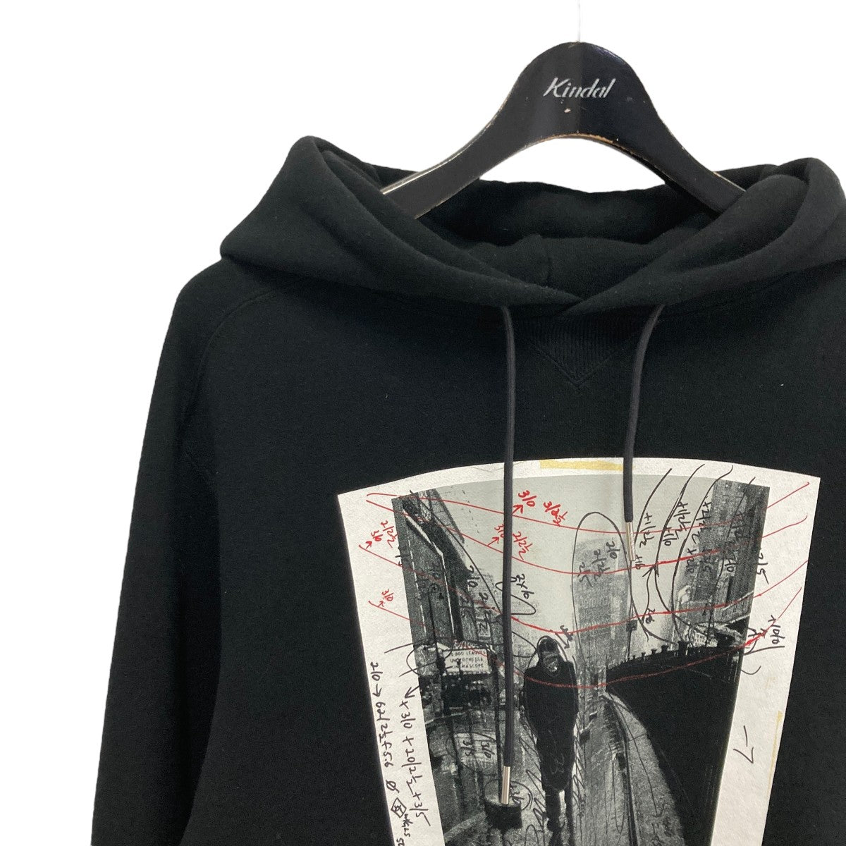 sacai(サカイ) 25SSJames Dean Photo Hoodieフーディ25-0924S 25