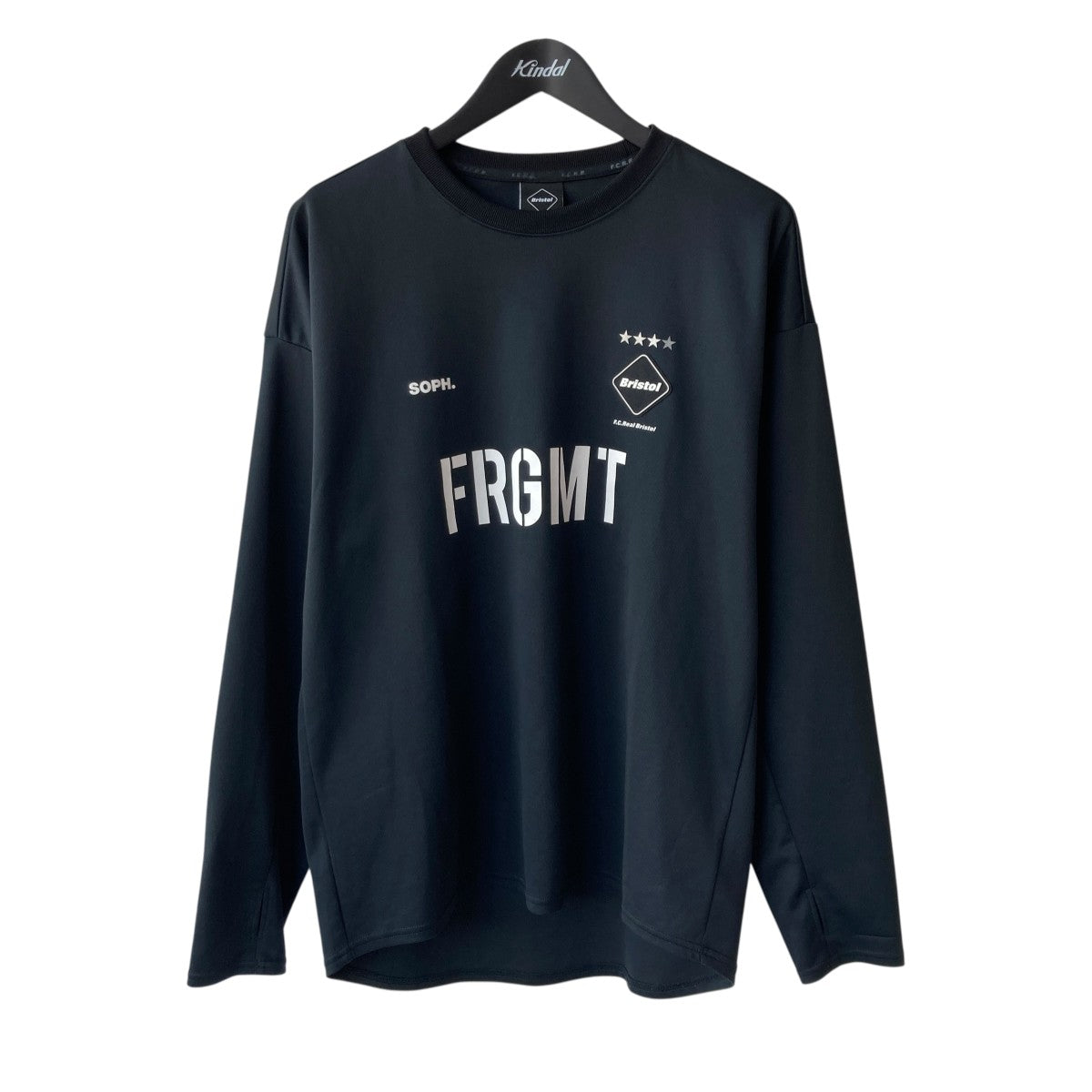 FCRB fragment フラグメント ブリストル 長袖 Tシャツ ロンT M F.C.R.B.×FRAGMENT DESIGN 18SSL S TRAINING TOP長袖Tシャツ