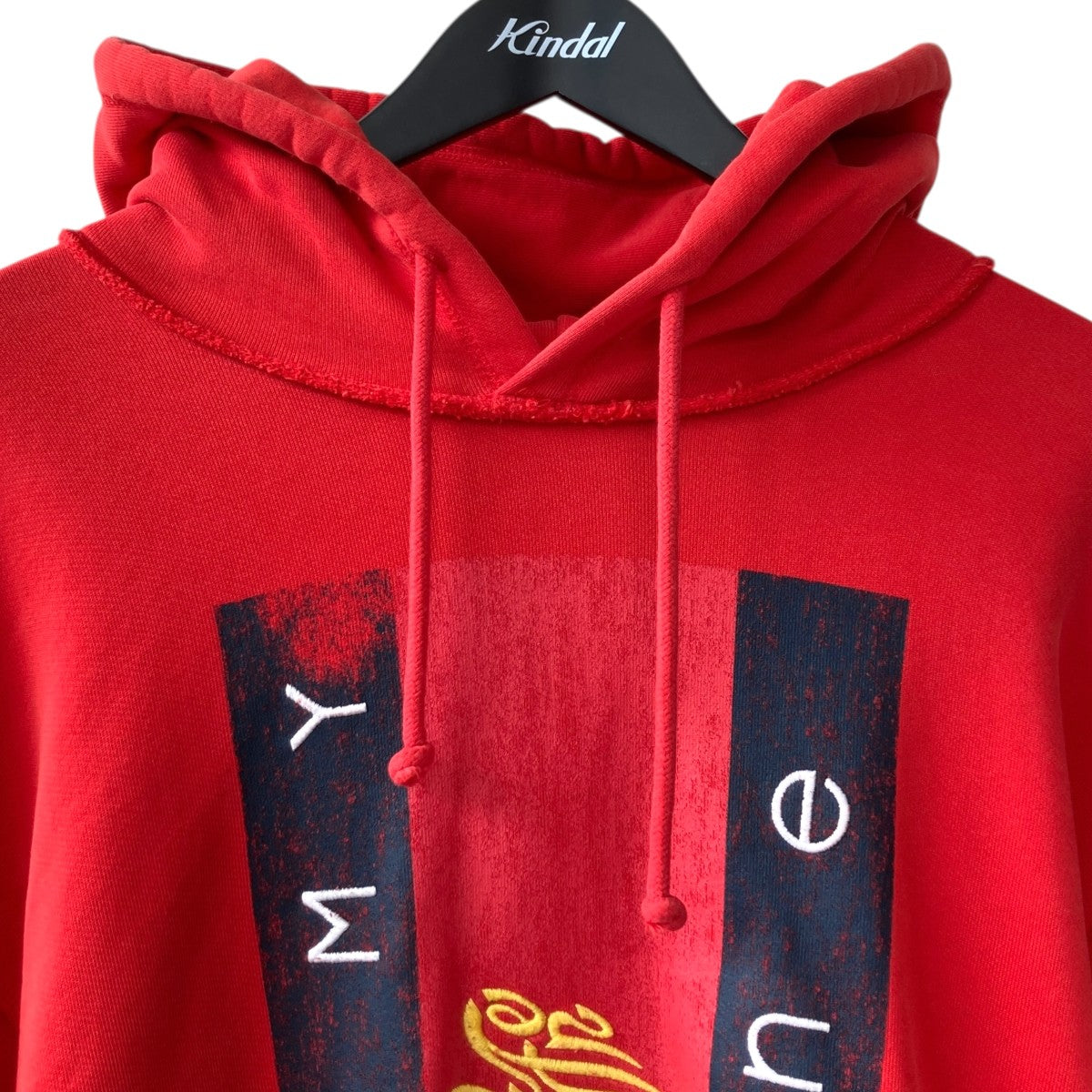 TOMMY×MYNE プルオーバーパーカーM115660022 M115660022 レッド