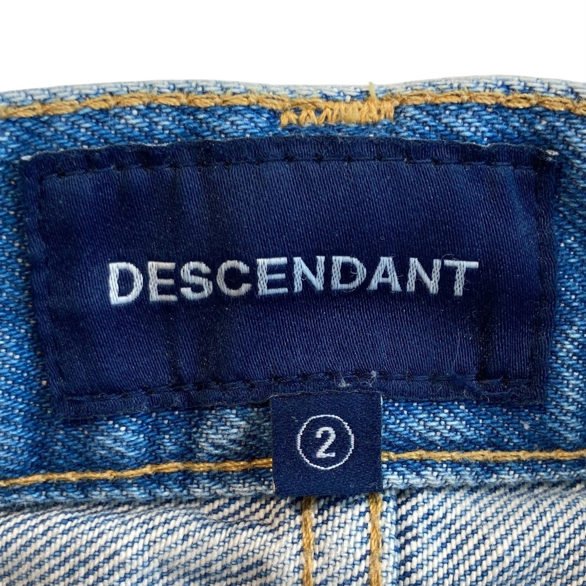 美品 25SS DESCENDANT 1995 ワイド バギー デニム 2 美品 25SS DESCENDANT 1995 ワイド バギー デニム 2 - メルカリ