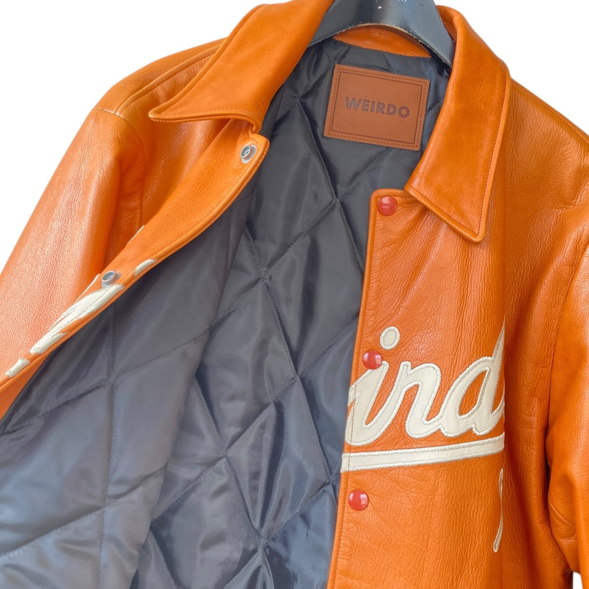 WEIRDO×AMERICAN WANNABE WIND UP AWARD JACKETレザージャケット