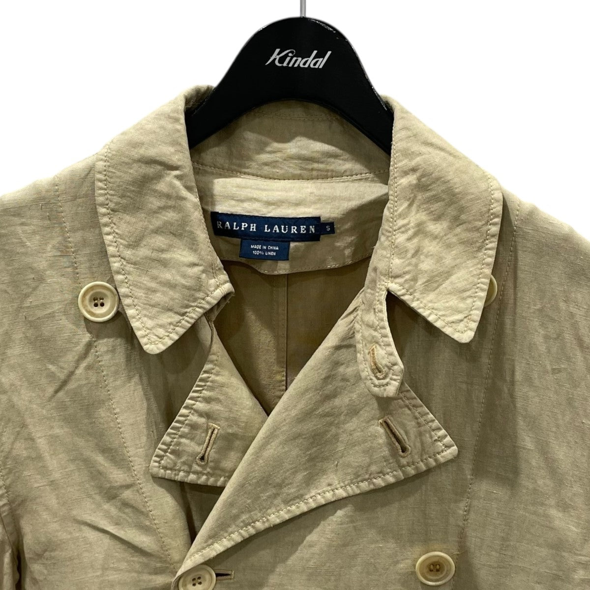 RALPH LAUREN(ラルフローレン) リネントレンチコート ベージュ