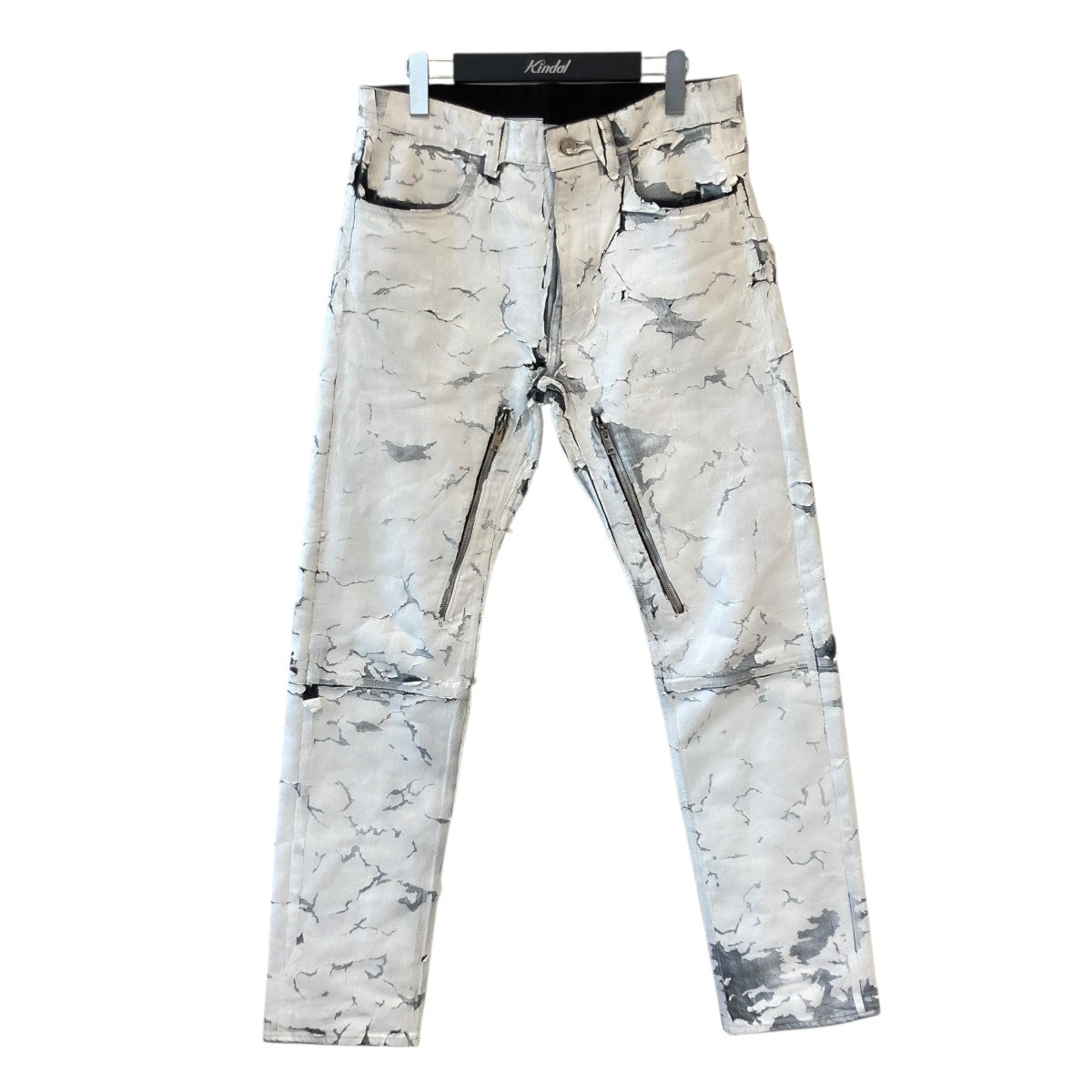 GIVENCHY(ジバンシィ) Cracked Denim Pantsコーティングダメージ