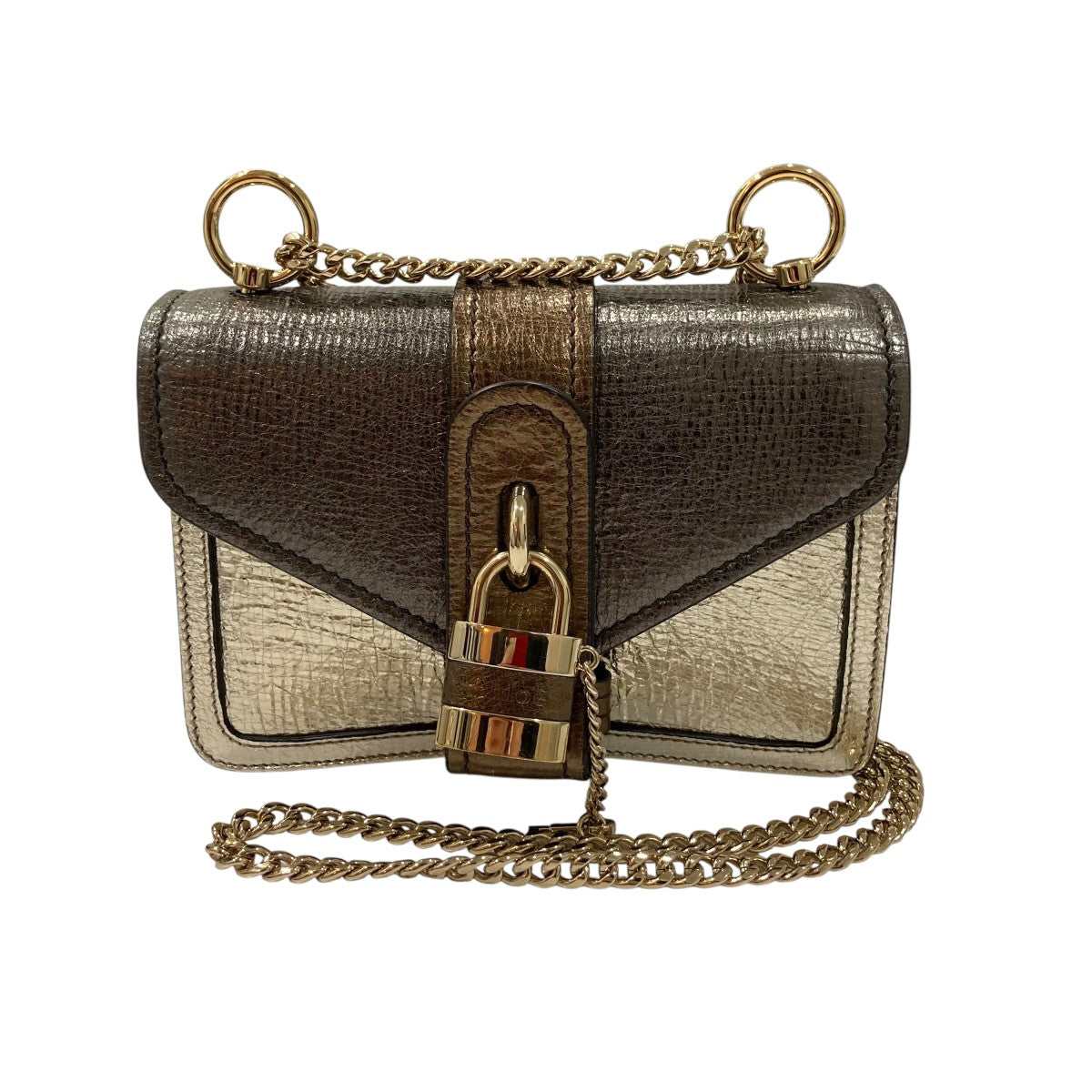 Chloe(クロエ) Aby Leather Crossbody Bagチェーンショルダー