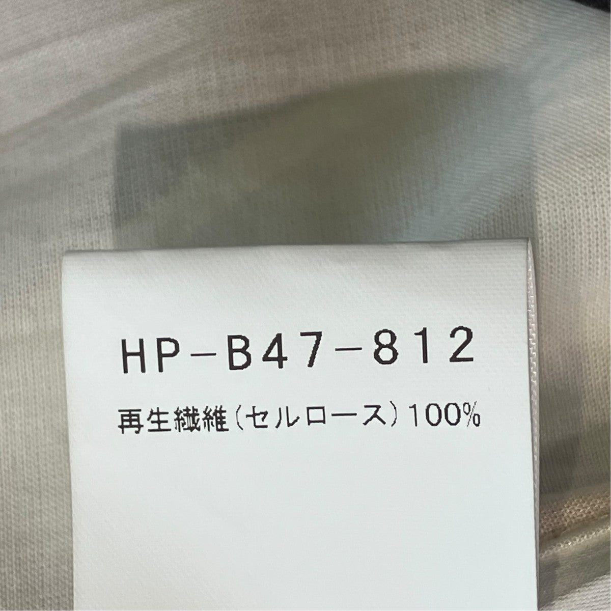 25SSUNBALANCED DESIGN COLLAR BLOUSEロングシャツHP-B47-812