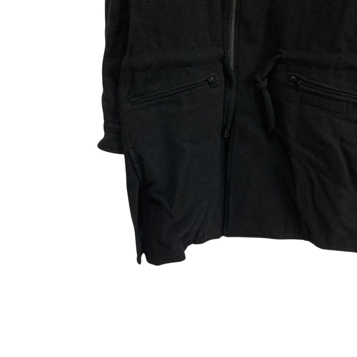Yohji Yamamoto pour homme 24AWAIRY MOSSER ZIPPER BLOUSONコートHO-Y03-102 古着・中古-4枚目のアイテム画像