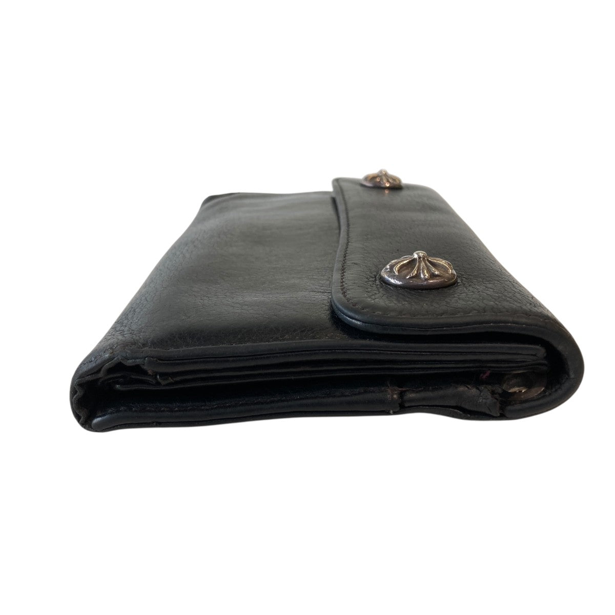 CHROME HEARTS クロムハーツ 長財布 メンズ Wallet クロスボタン