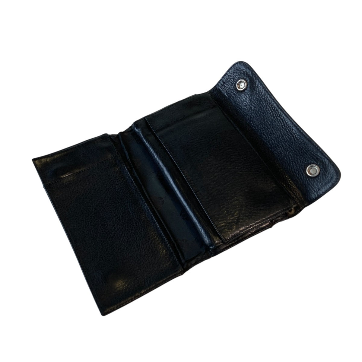 CHROME HEARTS WAVE WALLET CROSS BUTTON長財布 古着・中古-6枚目のアイテム画像