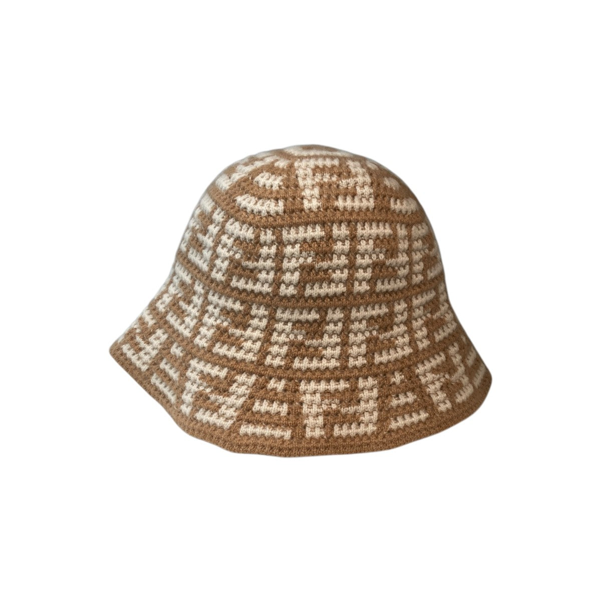 FENDI(フェンディ) FF ロゴハットFXQ922 FXQ922 ベージュ サイズ S/M
