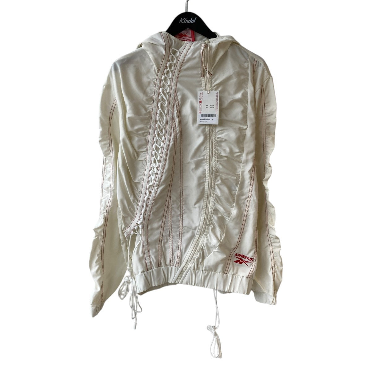 KANGHYUK×Reebok Airbag Hooded Jacket KANGHYUK×REEBOK Airbag Hooded Jacketマウンテンパーカー ホワイト