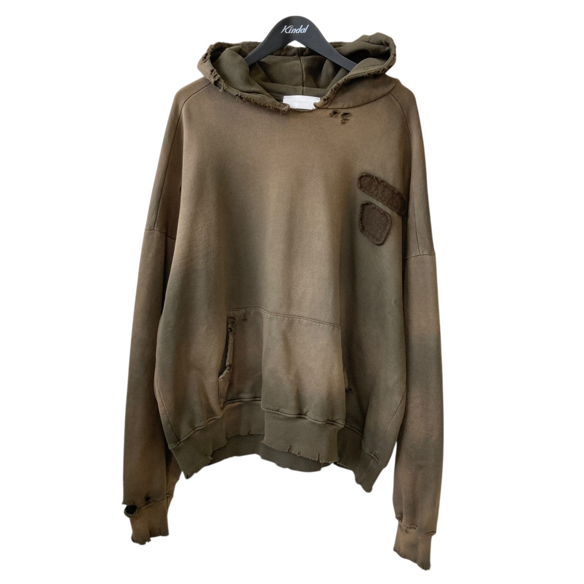 ARMY HOODIE加工 プルオーバーパーカー