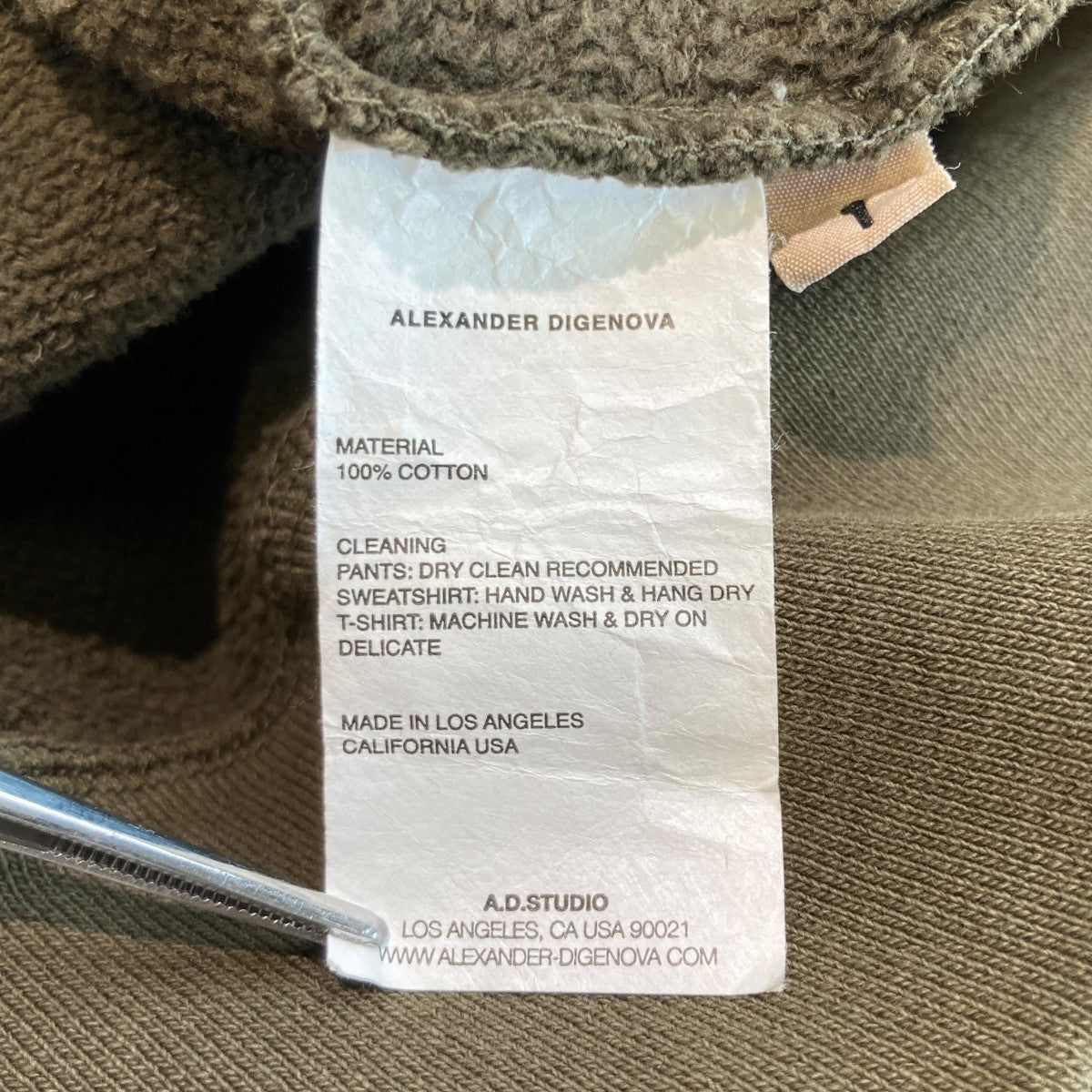 ARMY HOODIE加工 プルオーバーパーカー