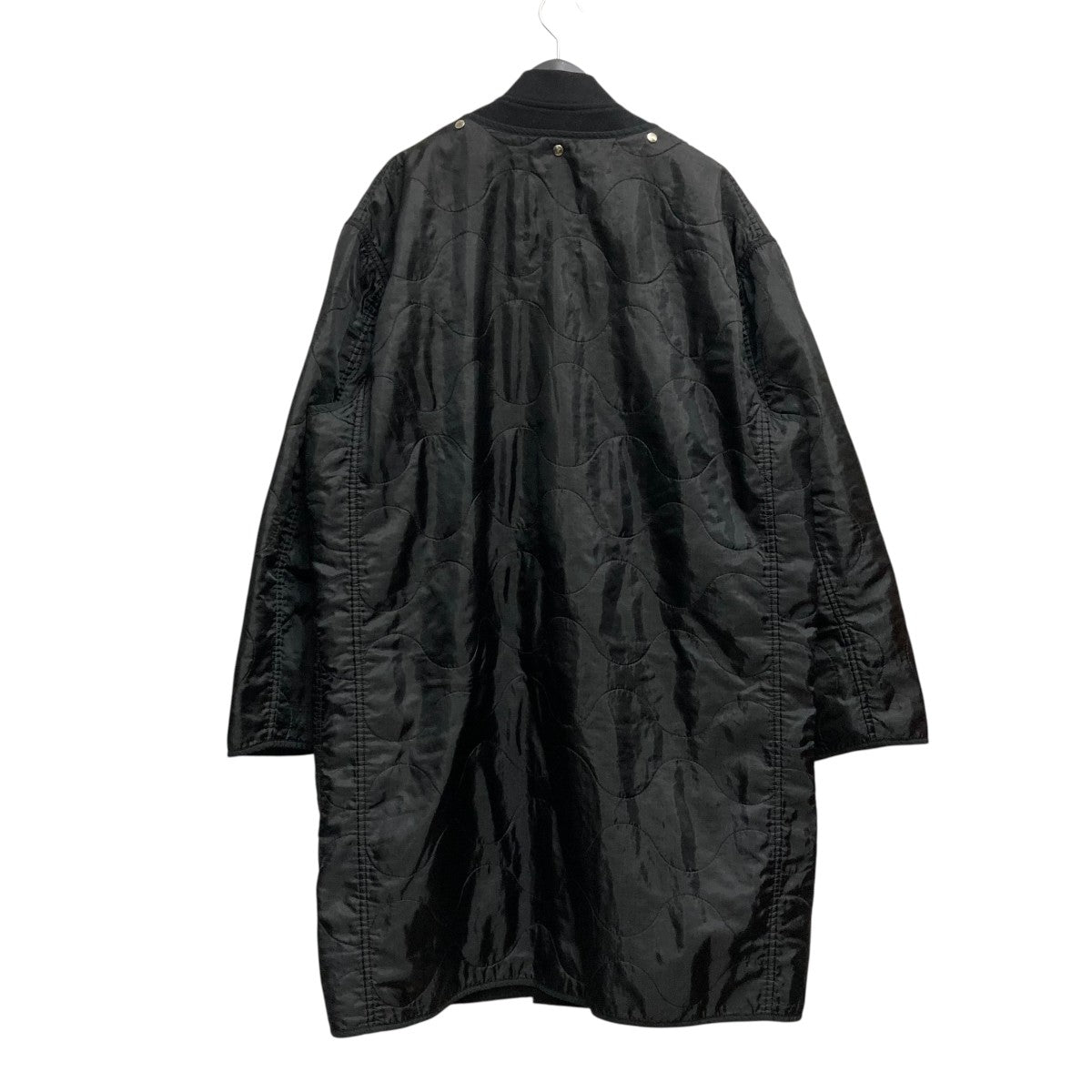 OAMC RE:WORK キルティング コート Lサイズ ブラック OAMC(オーエーエムシー) REWORK ZIPPED LINER DETACHABLEリワーク