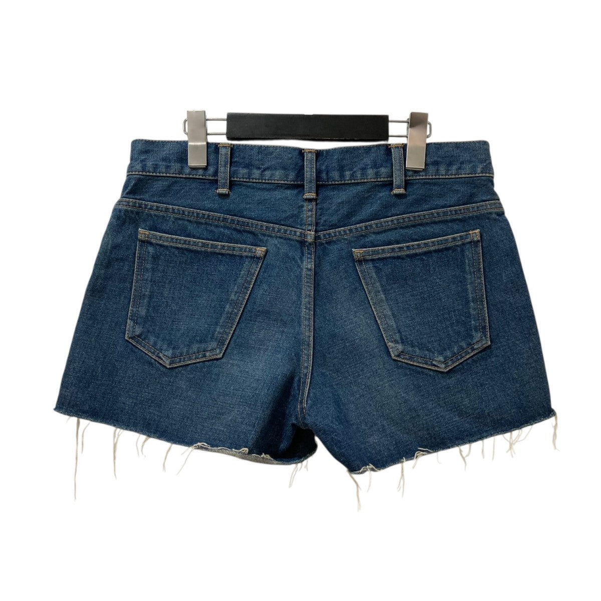 CELINE Lowwaist Mini Shorts デニムショートデニムパンツ N53A 365M 古着・中古-2枚目のアイテム画像