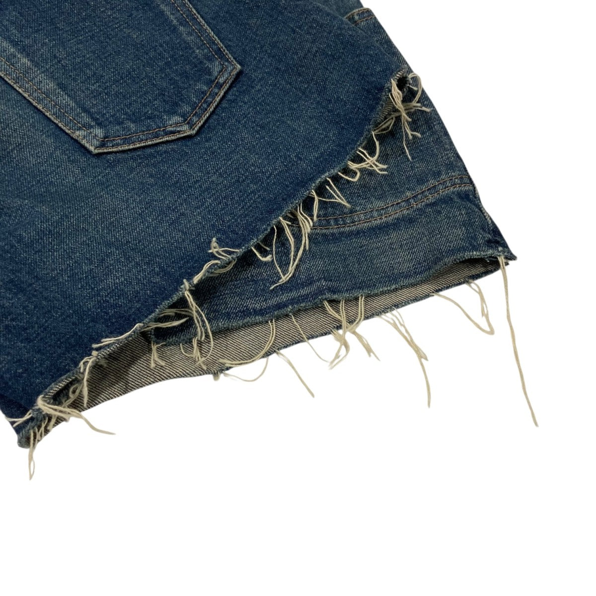 CELINE Lowwaist Mini Shorts デニムショートデニムパンツ N53A 365M 古着・中古-5枚目のアイテム画像