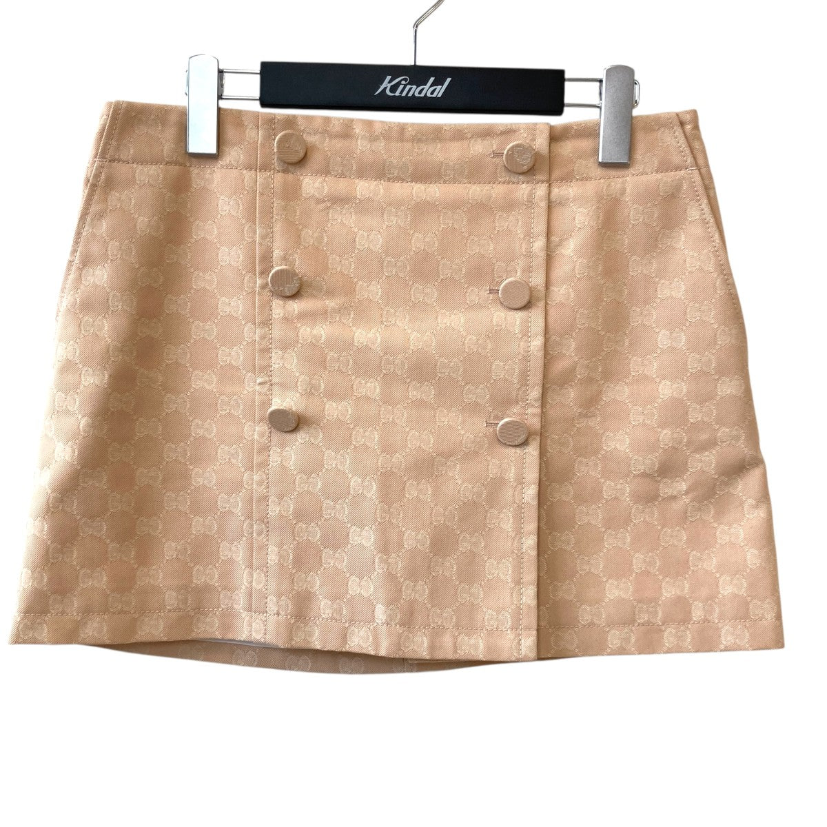 GUCCI(グッチ) GG柄ダブルボタンミニスカート788950 788950