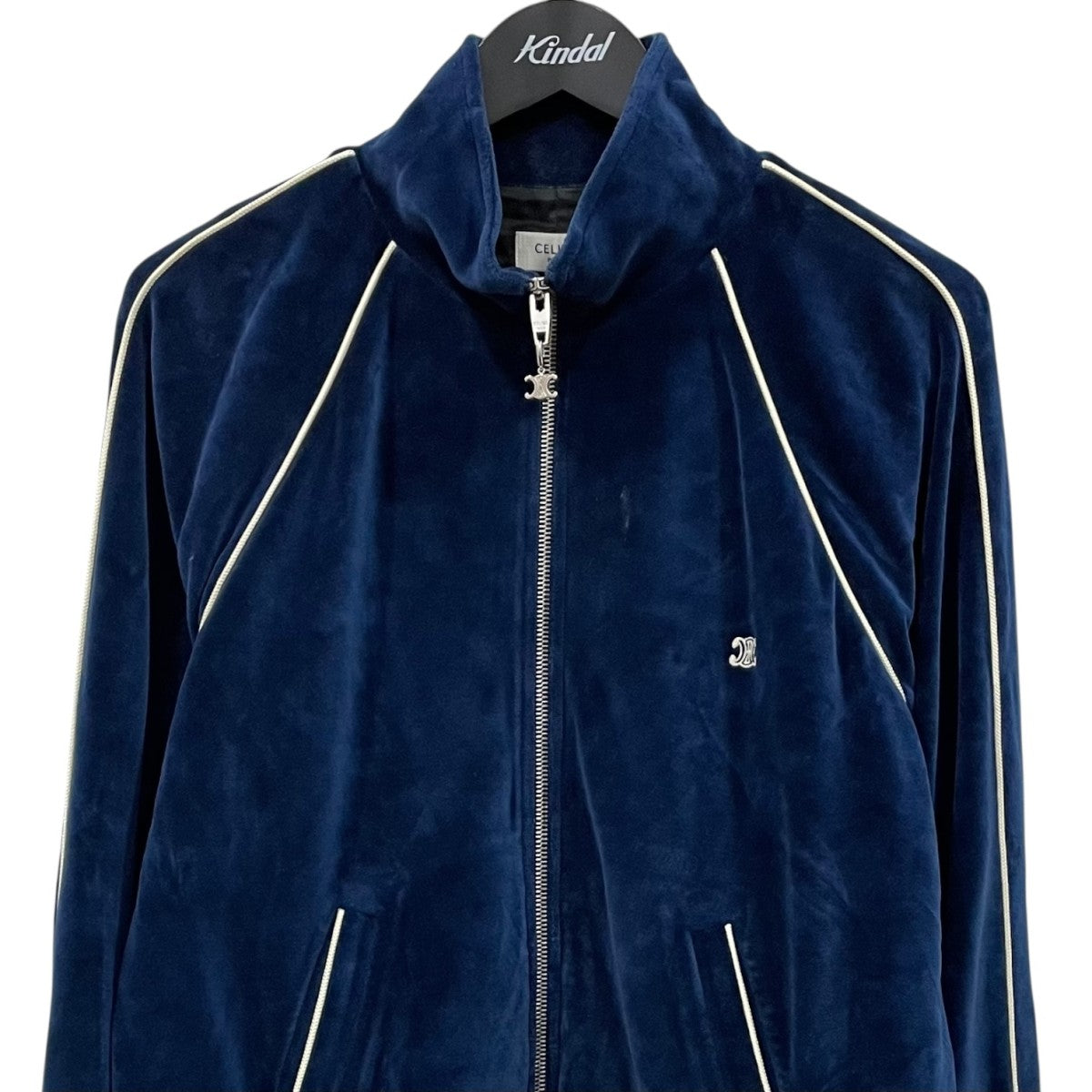 CELINE(セリーヌ) トリオンフ ベロア トラックスーツジャケット