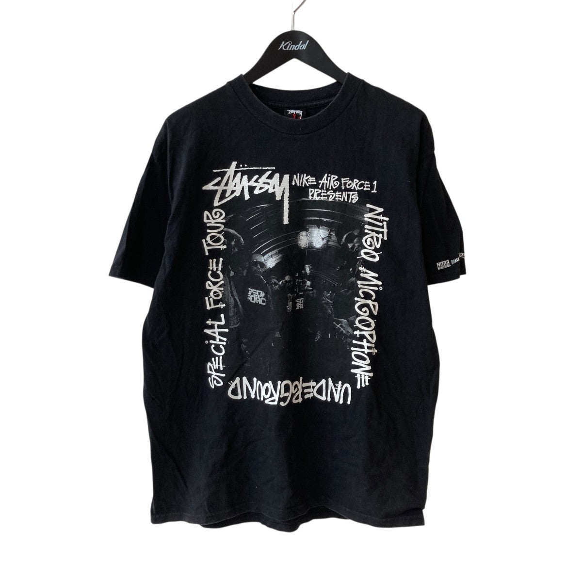 stussy×NITRO MICROPHONE UNDERGROUND SPECIAL FORCE TOUR記念T