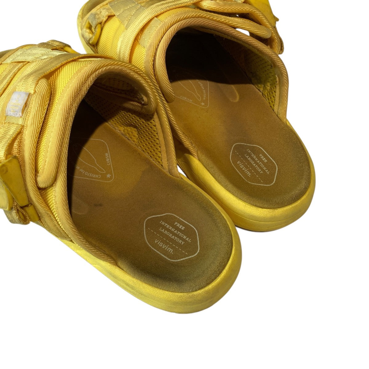 VISVIM(ビズビム) CHRISTOサンダル イエロー サイズ S｜【公式