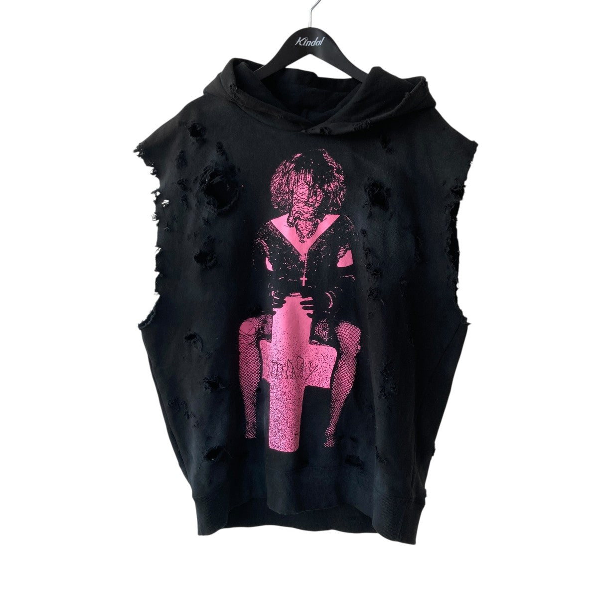 emary EMAW24LTS011Damaged エメリー　長袖Tシャツ emary EMAW24LTS011Damaged エメリー 長袖Tシャツ emary