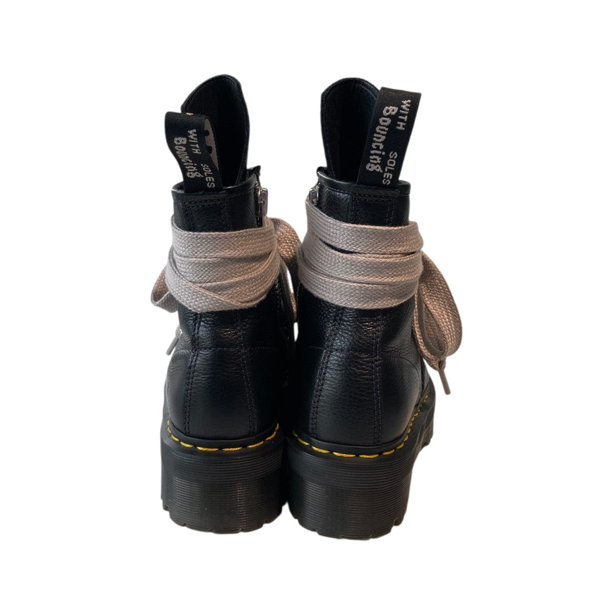 Dr．Martens×RICK OWENS QUAD PENT 8 HOLE BOOTSブーツ27977001