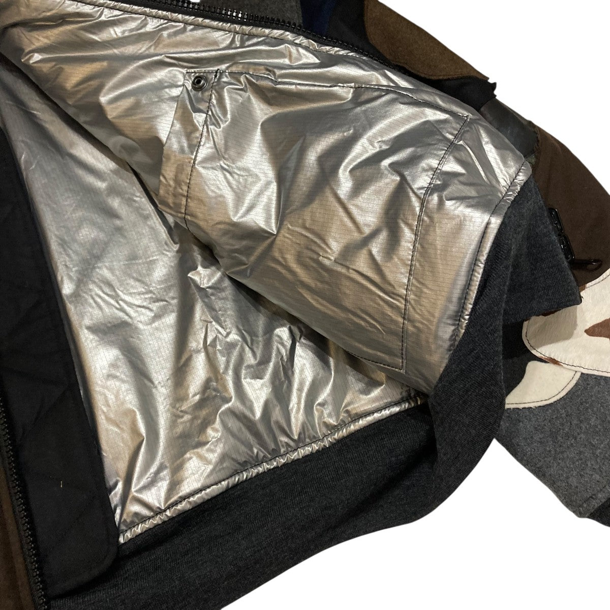 SUNSEA(サンシー) AR MOUR BLOUSONブルゾン22A26 22A26 ブラック