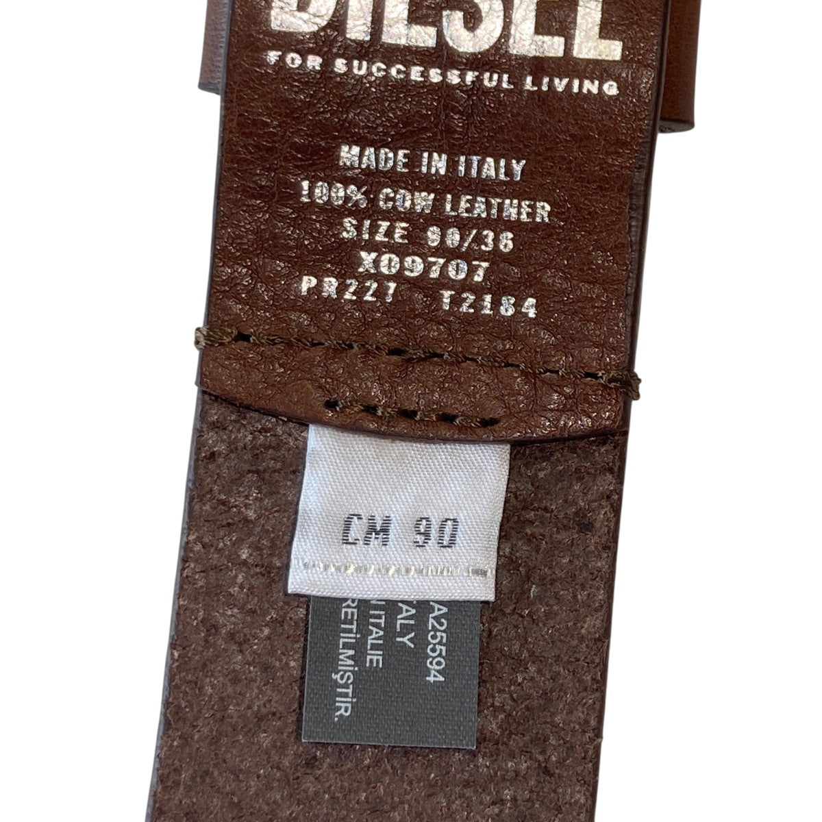 DIESEL(ディーゼル) Jackron BeltレザーベルトX09707 PR227