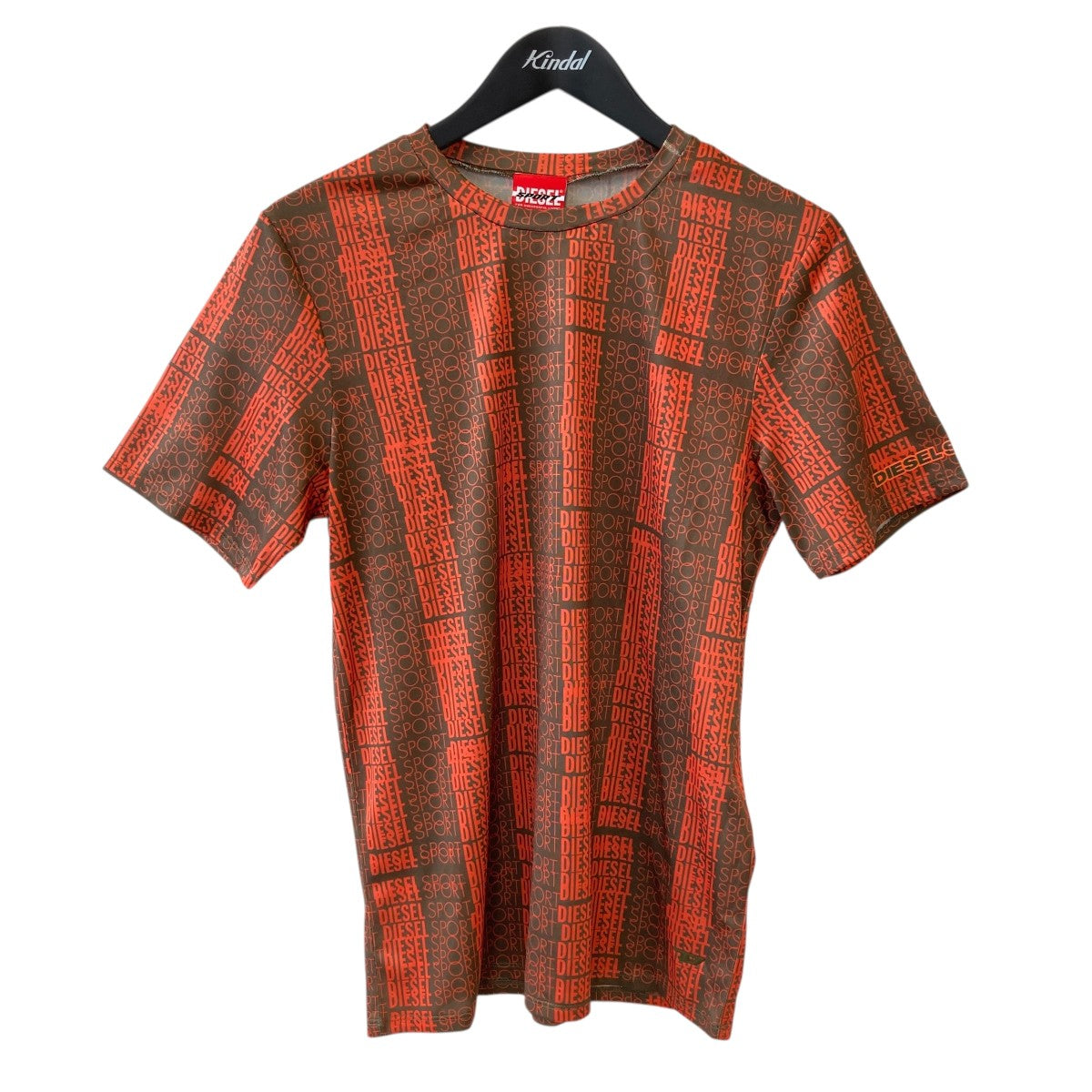 DIESEL 総柄半袖TシャツA09456 古着・中古-1枚目のアイテム画像