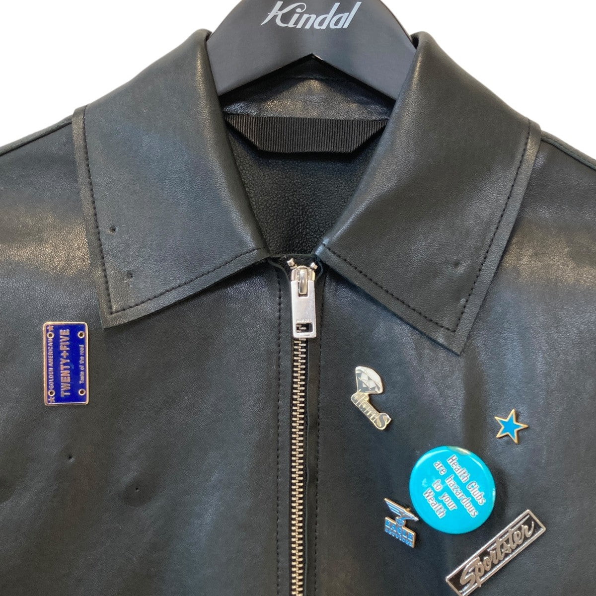 【希少】DIESELディーゼル レザーテーラードジャケット 革ジャン Mブラック DIESEL(ディーゼル) レザージャケットA06339 A06339 ブラック