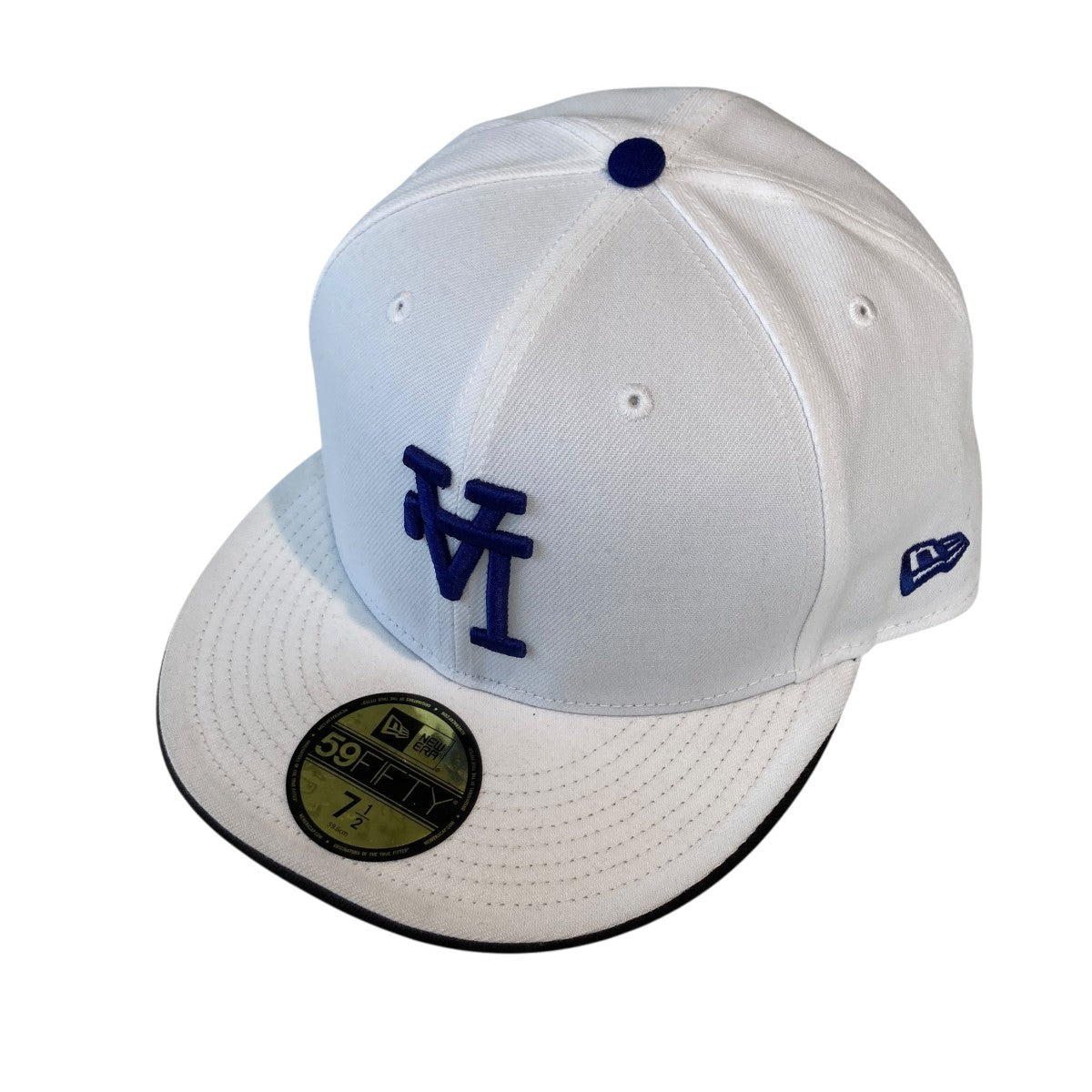 New Era(ニューエラ) 反転ドジャースロゴキャップ ホワイト