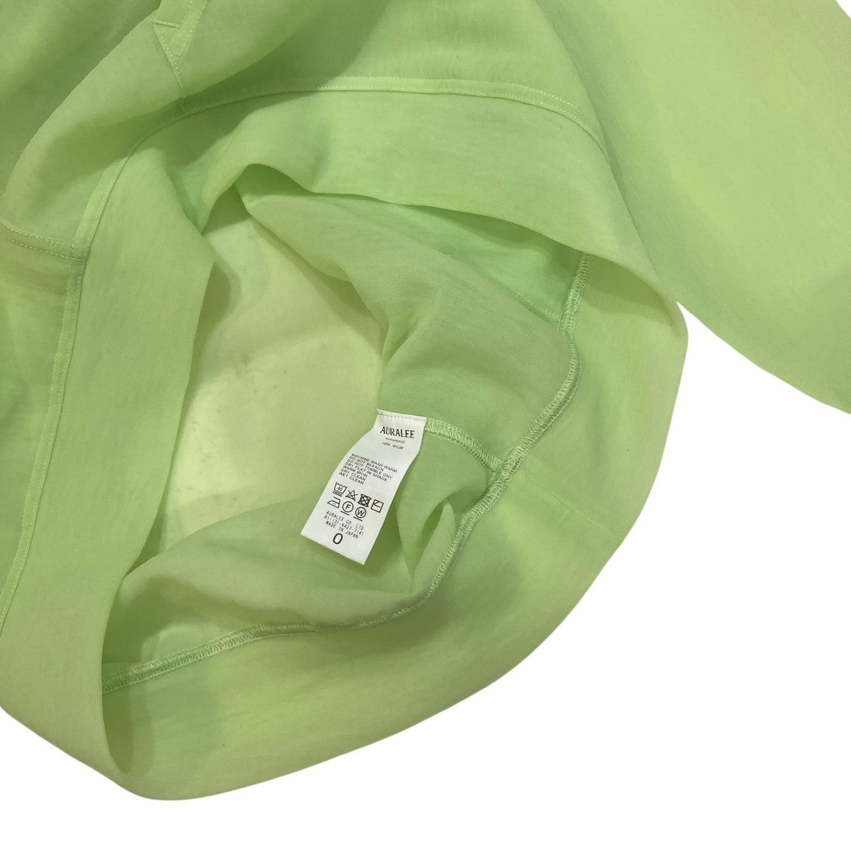 Auralee ELASTIC SHEER NYLON P/O PARKA 美品 GEA1】AURALEE □ELASTIC SHEER NYLON P/O PARKA A24AP04ND col