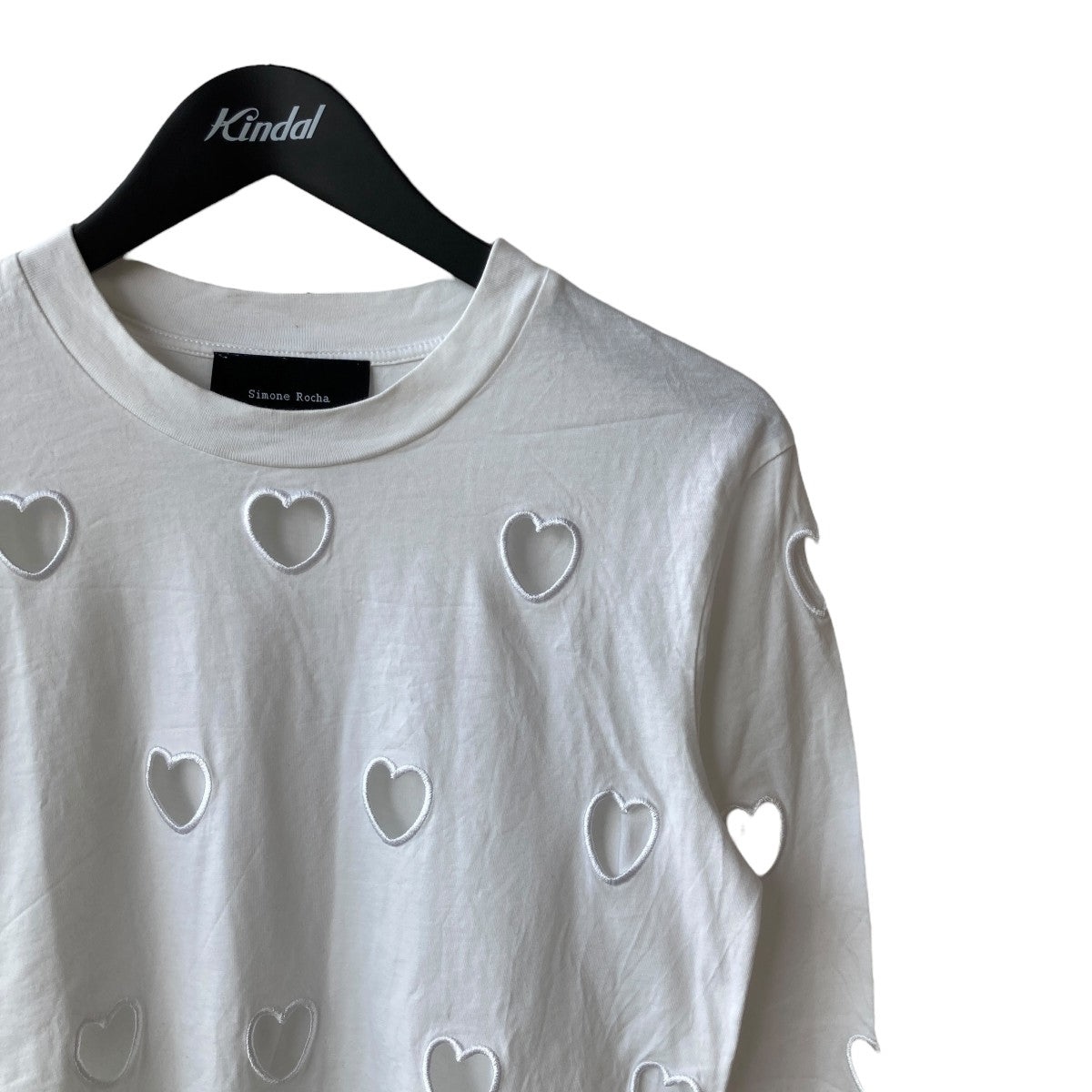 Simone Rocha ハートカットアウトL S TEE長袖Tシャツ3610900295 古着・中古-3枚目のアイテム画像