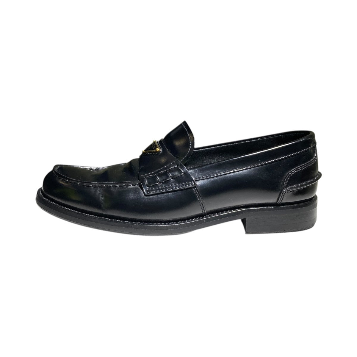 PRADA ローファー PRADA プラダ ブラッシュドレザー ローファー 高級 革靴 *先着順