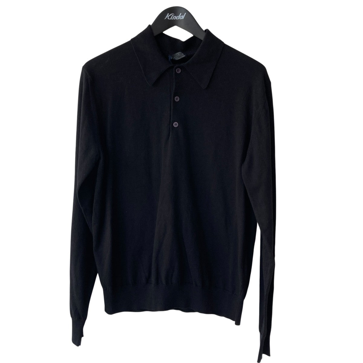 【美品】PRADA プラダ 長袖 ポロシャツ ユニセックス 美品】PRADA プラダ 長袖 ポロシャツ ユニセックス