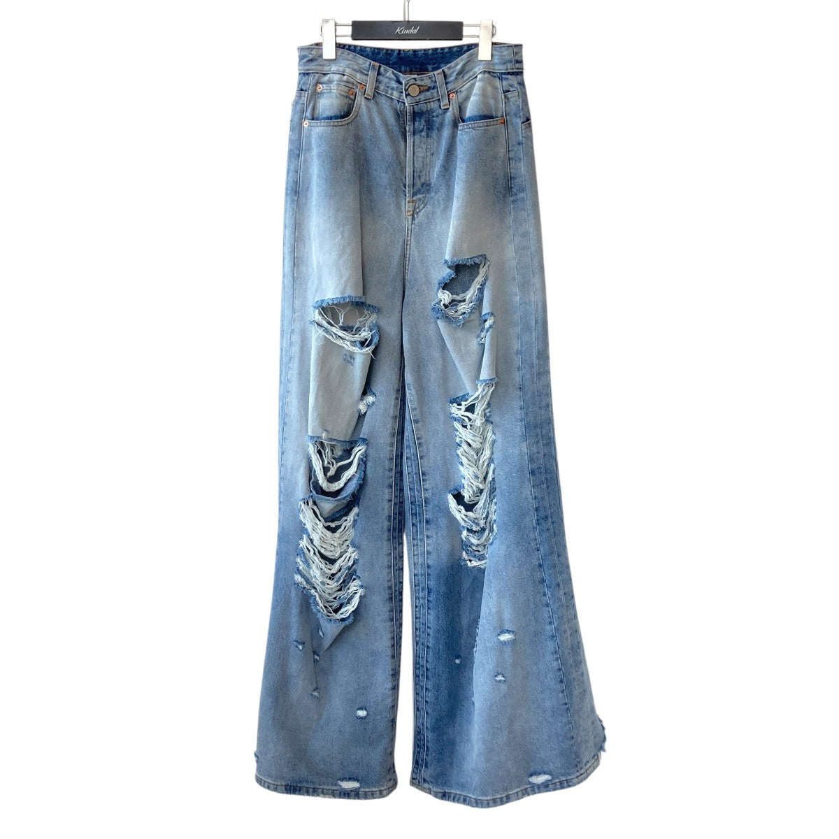VETEMENTS(ヴェトモン) 23SSDESTROYED BAGGY JEANS デストロイ