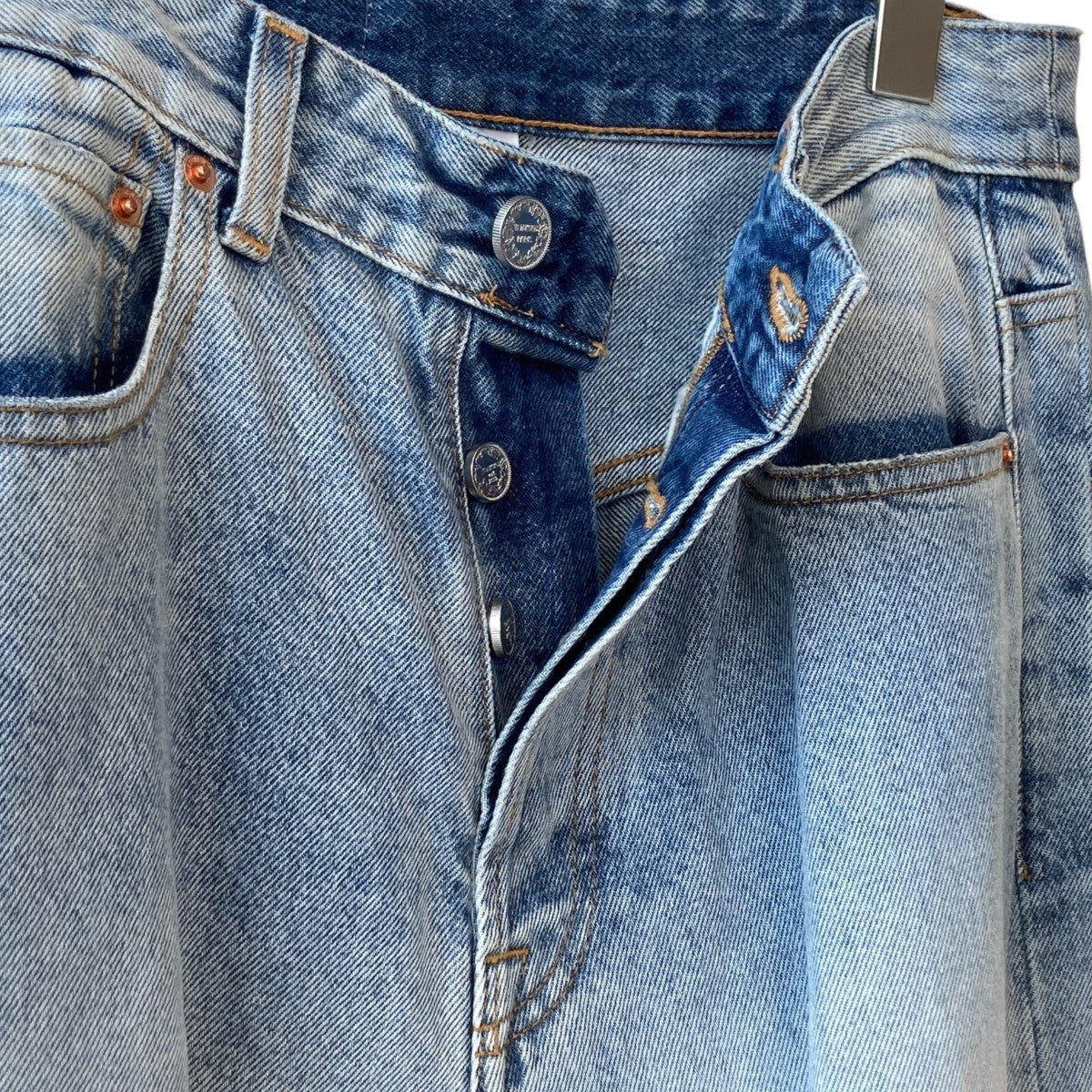 VETEMENTS(ヴェトモン) 23SSDESTROYED BAGGY JEANS デストロイ