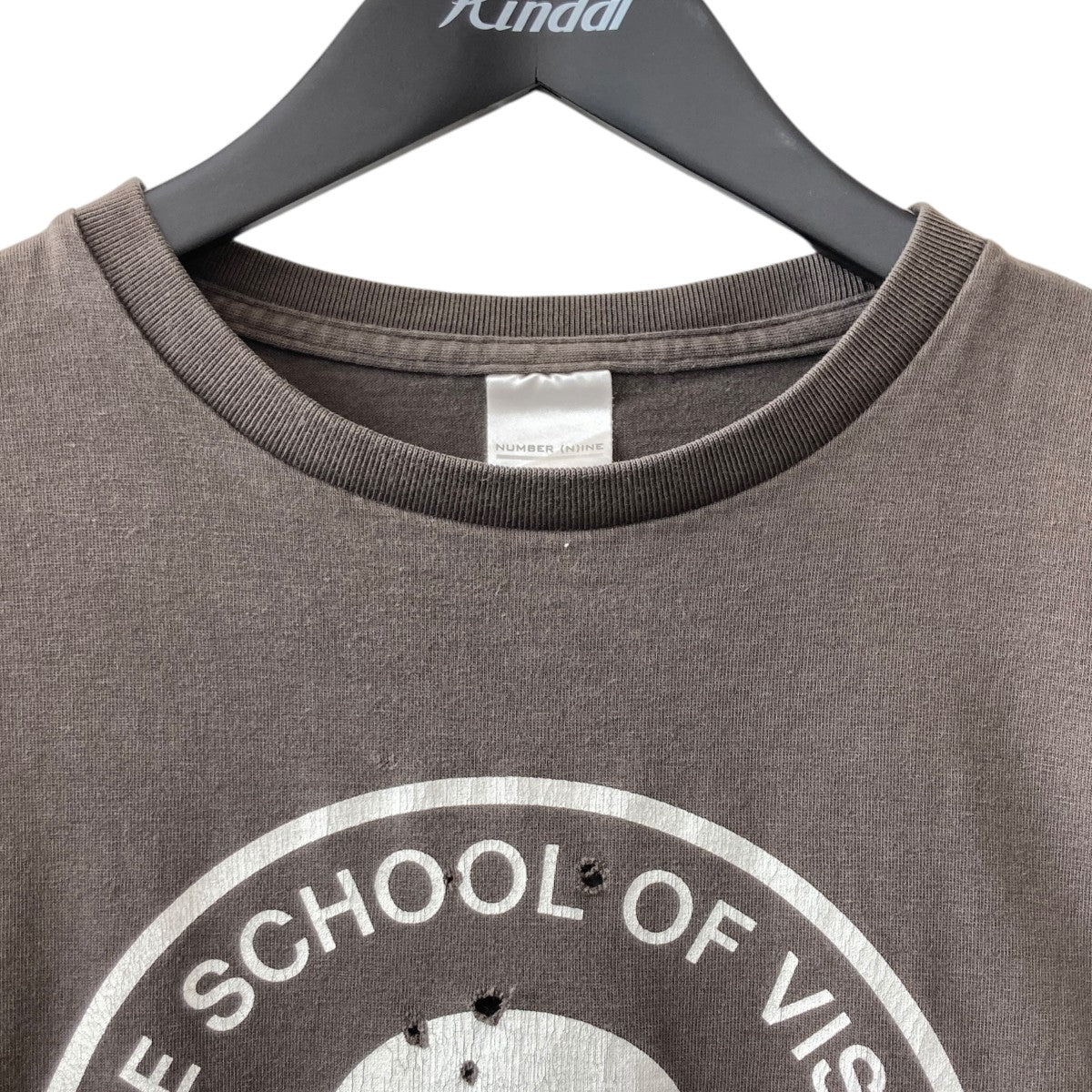 NUMBER （N)INE 01ss ナンバーナイン スカルストライプシャツ NUMBER （N)INE 01ss ナンバーナイン スカルストライプシャツ