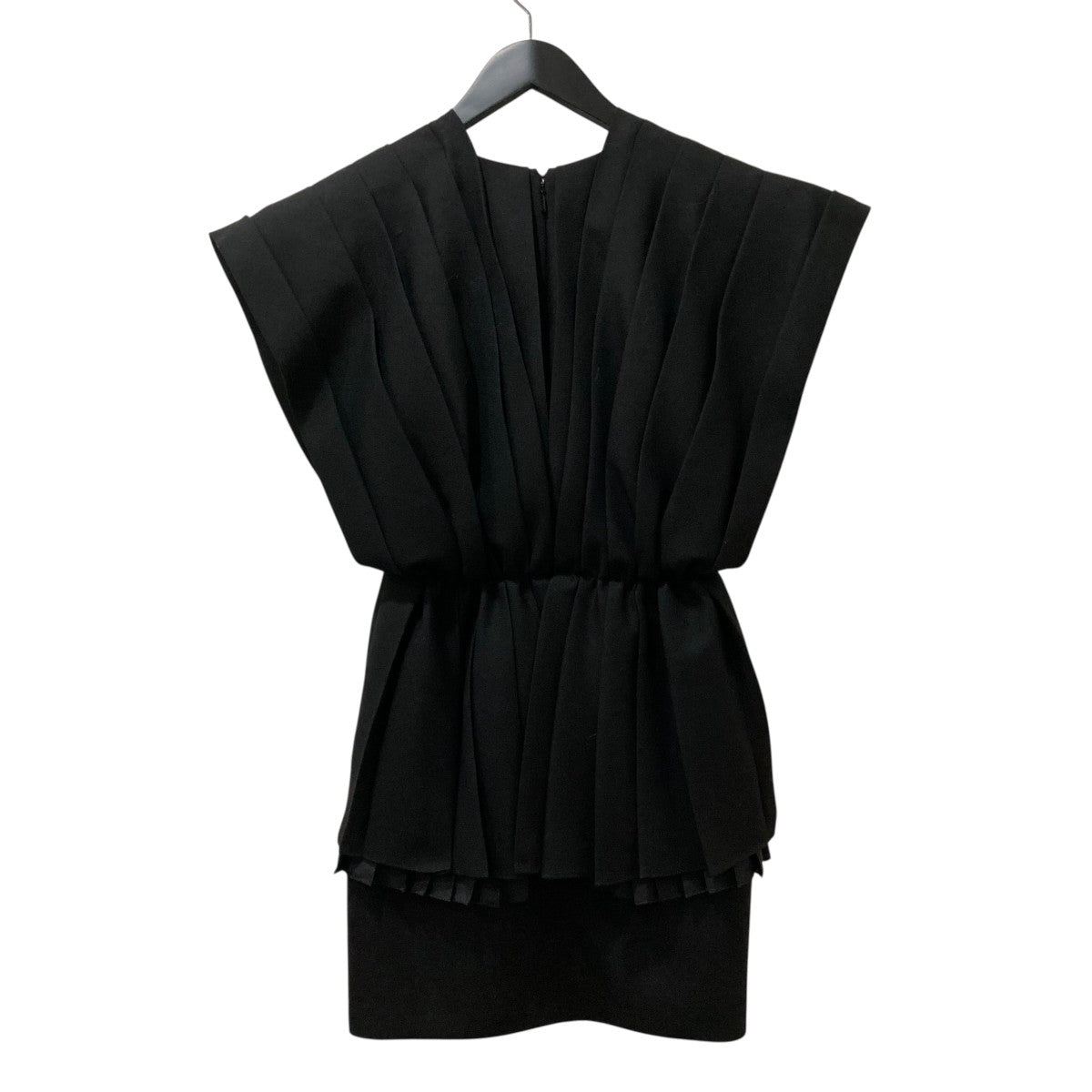 GUCCI Flare Pleats Mini Dressフレアプリーツミニドレス720815 ZALRU 古着・中古-2枚目のアイテム画像