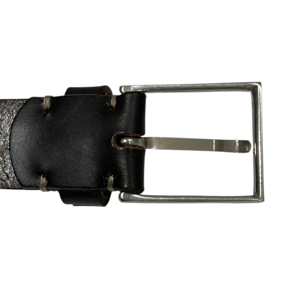 MARGARET HOWELLマーガレットハウエルワイドレザーベルト新品タグ付 MARGARET HOWELL(マーガレットハウエル) レザーベルト ブラウン