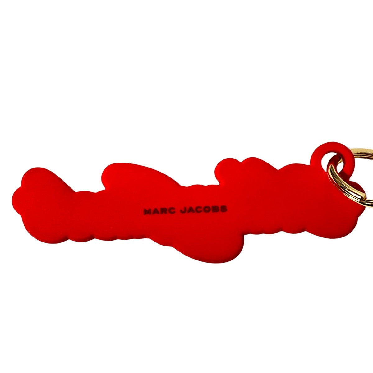 MARC JACOBS 25SSCURSIVE LOGO BAG CHARM SLGキーホルダー バッグ チャーム 古着・中古-3枚目のアイテム画像